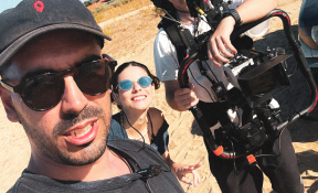 Imagem de Andreia Silva em produção de Ecos do Mar