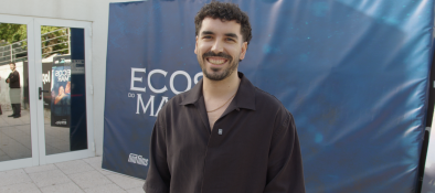 Imagem de Rodrigo Ferreira na antestreia de Ecos Do Mar