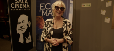 Imagem de Maria Emília Correia na antestreia de Ecos Do Mar
