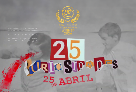 Imagem de 25 Curiosidades, 25 de Abril vence o Prix Jeunesse 2026