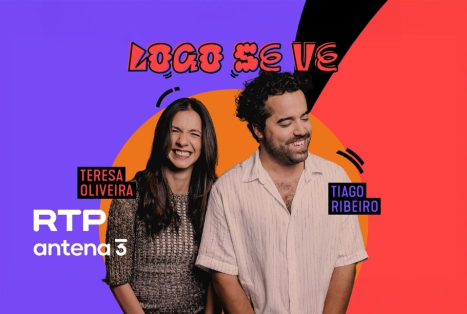 Imagem de Tota Alves e Justin Amorim à conversa no Logo Se Vê